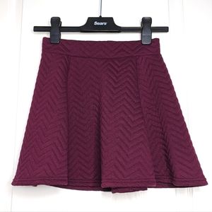 3/$20 H&M Quilted High Waisted Mini Skirt